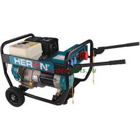   HERON benzinmotoros áramfejlesztő, 6800 VA, 400/230 V, EGI 68-3