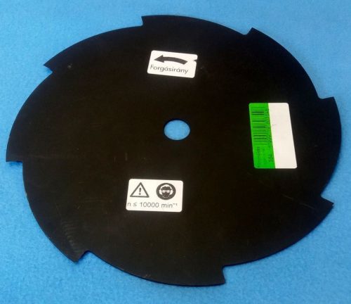 8 fogú fűrésztárcsa, 20mm felfogatású, fűkaszához (RK354)