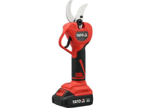 YATO Akkumulátoros metszőolló 18 V, 40 mm, szénkefementes, 2 Ah akkuval YT-828382 (828382)