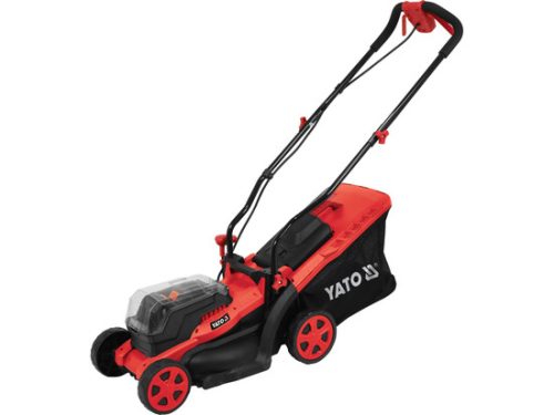 YATO YT-85220 Akkumulátoros fűnyíró 2x18V Li-ion, 34 cm (85220)